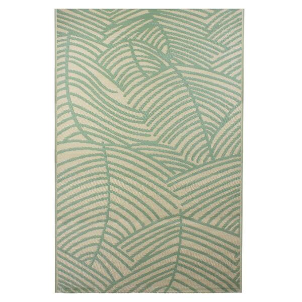 Northlight Seasonal Leaf Rectangular Indoor/Outdoor Area Rug - image 