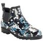 Womens Ella & Joy Chelsea Floral Ankle Rainboots - image 1