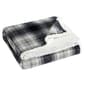 Eddie Bauer Vail Plaid Plush-Fleece Blanket - image 1