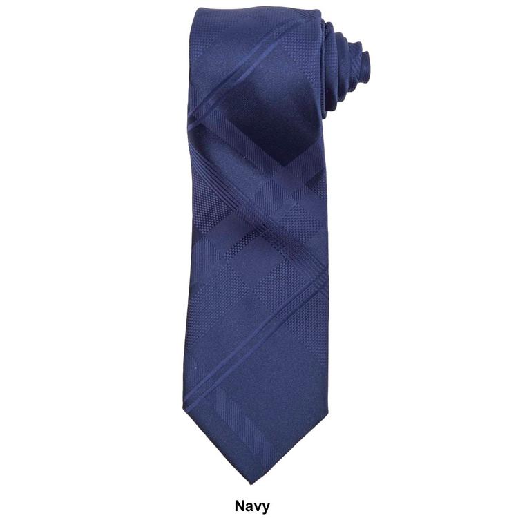 Mens Van Heusen® Grid Solid Tie