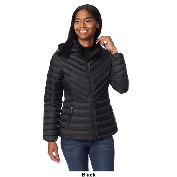 Womens 32 Degrees Packable Down Jacket with Faux Fur Collar - Boscov's