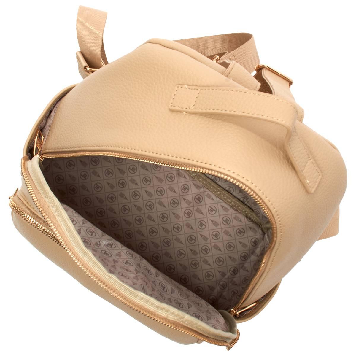 London Fog Sophia Pebble Leather Backpack