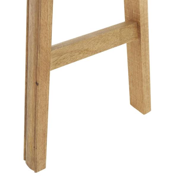9th & Pike® Farmhouse Brown Mango Wood Bench