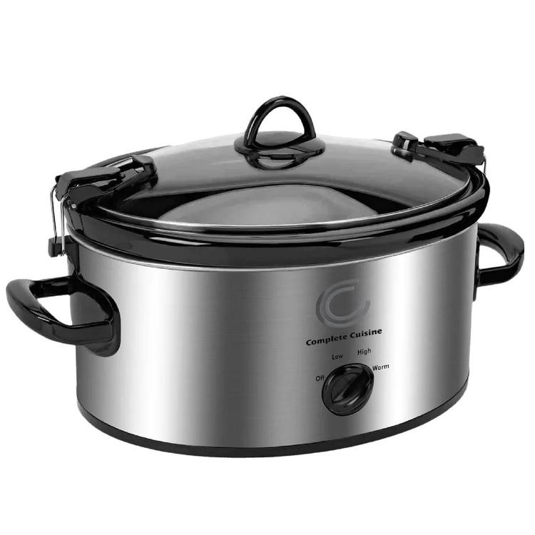 Complete Cuisine 6qt. Slow Cooker w/ Clips