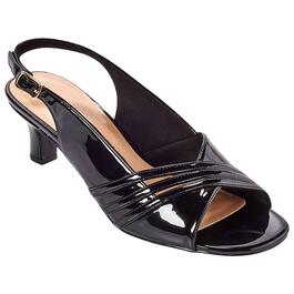 Womens Easy Street Teton Slingback Heel Sandals
