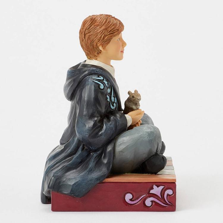 Jim Shore Harry Potter Ron with Scabbers Figurine