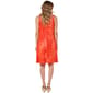 Womens Cocomo Sleeveless Keyhole Back Gomez A-Line Dress - image 3