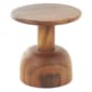 9th & Pike® Natural Brown Wood Accent Table - image 4