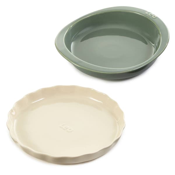 BergHOFF Balance 11in. Stone Rippled Pie Dish