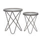 9th & Pike&#174; Round Industrial Metal Accent Table - Set Of 2 - image 5