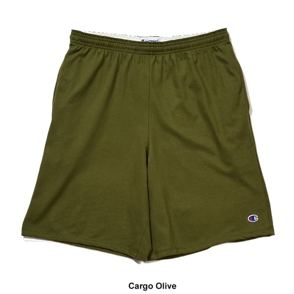 Champion Men s Cotton Jersey Shorts with Pockets