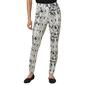 Womens HUE&#40;R&#41; Snakeskin Denim Leggings - image 1