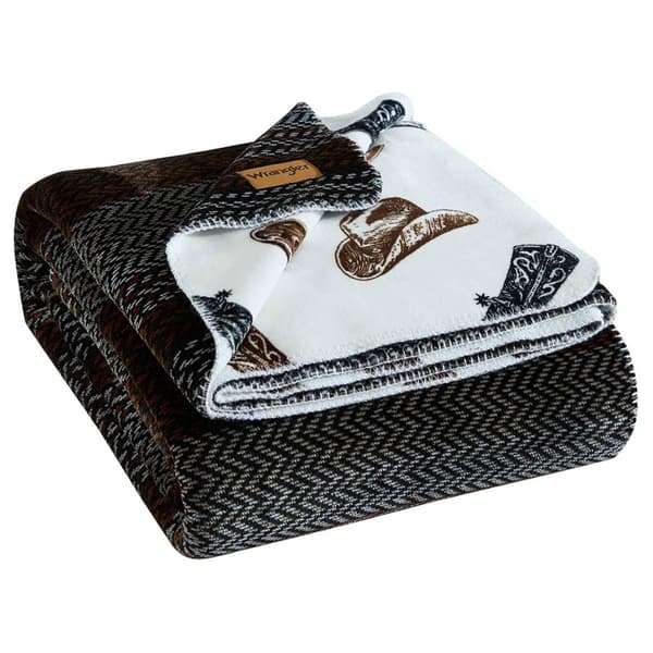Wrangler Nash Stripe Reversible Blanket