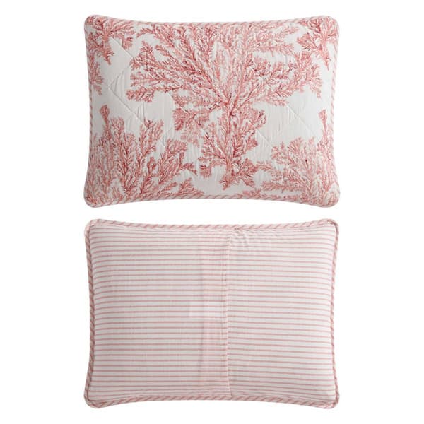 Tommy Bahama Coral Garden Cotton Quilt Set