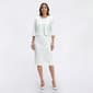 Womens Maya Brooke Pearl Trim Jacket Dress - image 1