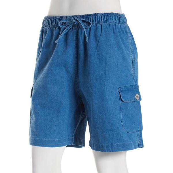 Womens Hasting & Smith Denim Cargo Shorts - image 