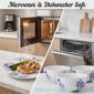 222 Fifth Cassian Embossed Toile Blue 12pc. Dinnerware Set - image 2