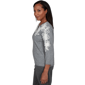 Womens Alfred Dunner Regent Street Floral Soutache Sweater - image 4