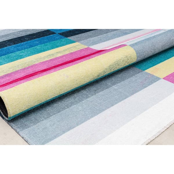Elizabeth Sutton Maisie Colorblock Rectangular Area Rug
