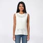 Juniors A. Byer Crochet Pullover Sweater - image 1