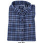 Mens Chaps Long Sleeve Stretch Flannel Shirt - image 3