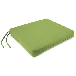 Jordan Manufacturing French Edge Text Leaf Outdoor Seat Cushion