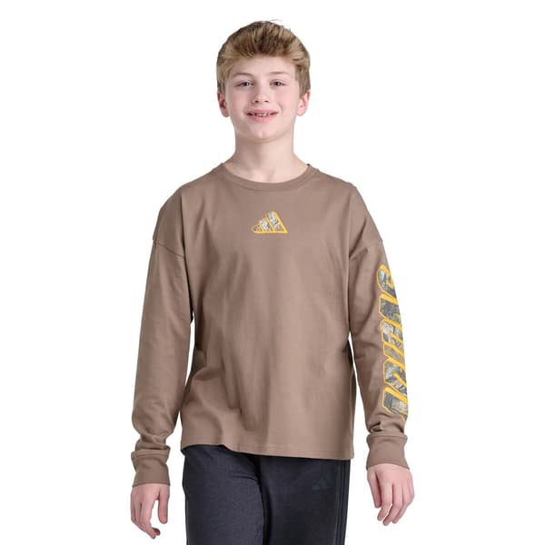 Boys (8-20) Adidas(R) Rock Camo Long Sleeve - image 