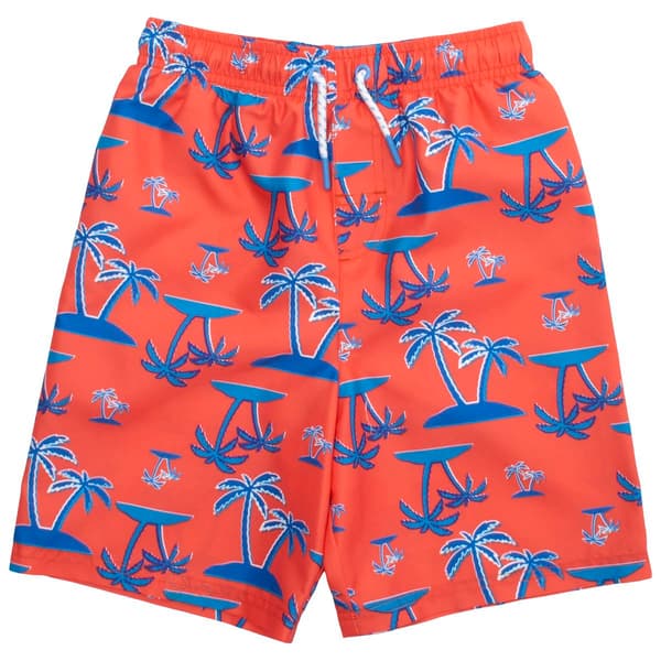 Boys (4-7) SURFZONE(R) Palms Swimsuit - image 