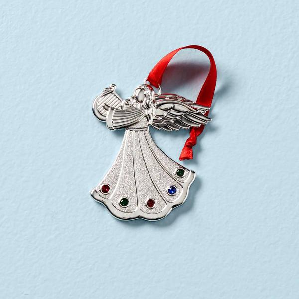 Lenox Jeweled Angel Ornament - image 