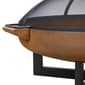 Real Flame La Porte 31" Round Steel Wood Burning Fire Pit - image 4