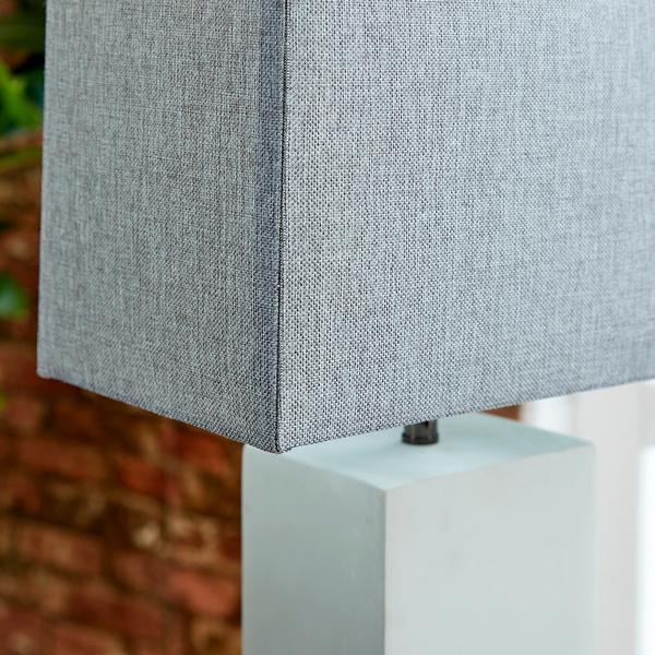 9th & Pike® White Ceramic Traditional Table Lamp