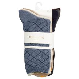 Womens Gold Toe® 6pk. Textured Crew Socks