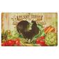 Mohawk Home Farm Friends Rooster Rectangle Kitchen Mat - image 1