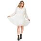Plus Size Standards & Practices Chiffon Tiered A-Line Dress - image 1