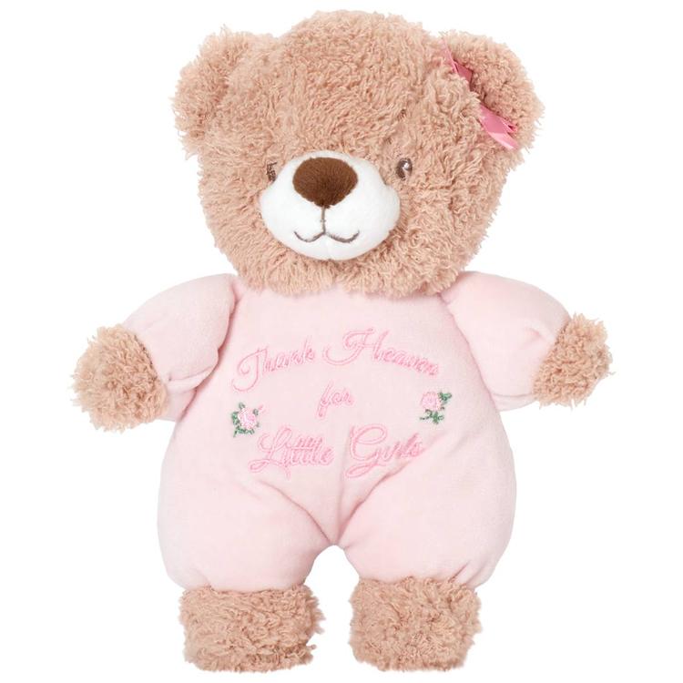 Little Me(R) 9in. Thank Heaven For Little Girls Bear Rattle Doll