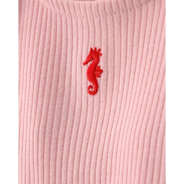 Baby Girl (3-24M) Carter''s® Seahorse Top And Bottom W/ Headband