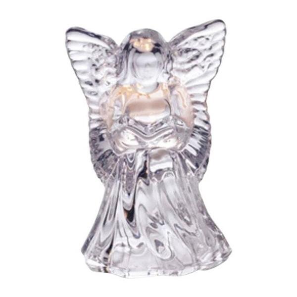 Mikasa&#40;R&#41; 5.25in. Celebrate Rejoice Pray Angel Tealight Holder - image 