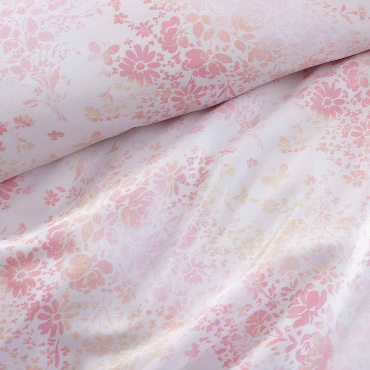 Betsey Johnson Butterfly Garden Satin Duvet Cover Set