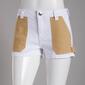 Juniors Gogo Jeans High Rise Color Carpenter Shorts with Pockets - image 1