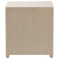 bali & pari Quinn Bohemian Woven Natural Grasscloth Nightstand - image 5