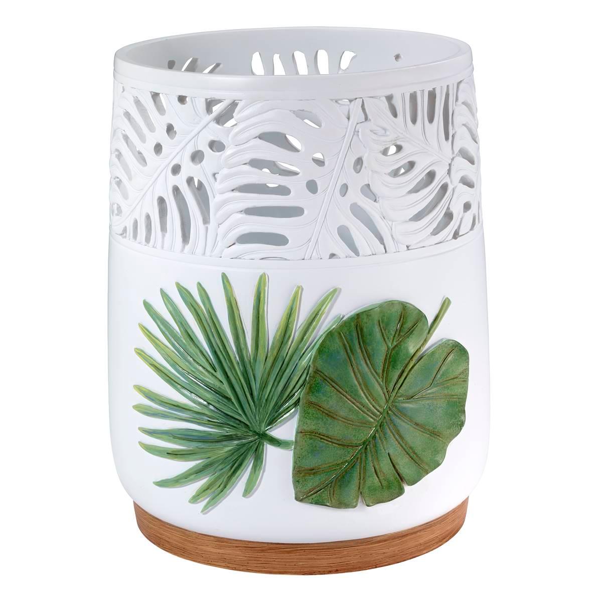 Avanti Viva Palm Wastebasket
