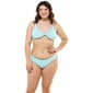 Juniors Plus YMI Solid Knotted Triangle Top Bikini Set - image 1