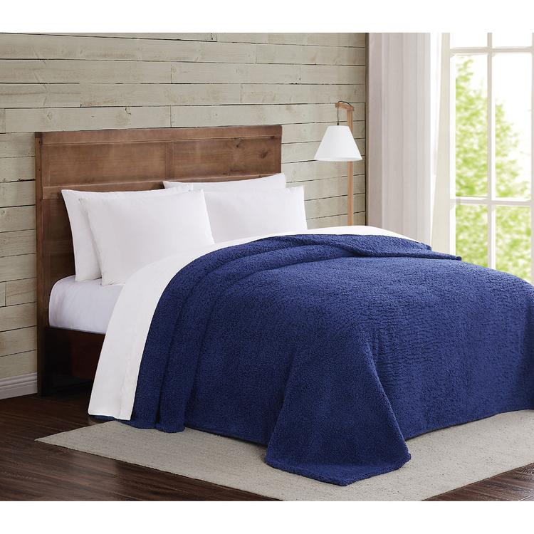 Brooklyn Loom Marshmallow Sherpa Blanket