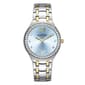 Womens Ellen Tracy Two-Tone Light Blue Dial Watch - ET5342TTG - image 1