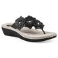 Womens Cliffs by White Mountain Content Floral Wedge Sandals - image 1