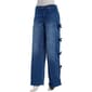 Juniors Madden Girl Ultra 90''s Wide Leg Jeans w/ 3D Bows - image 2