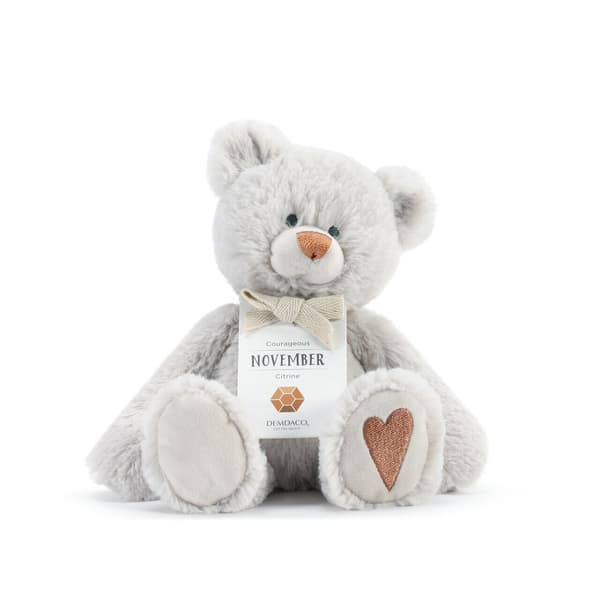 Baby Demdaco November Birthstone Bear - image 