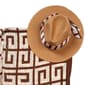 Womens Adrienne Vittadini 2pc. Abstract Kimono Hat Set - image 1