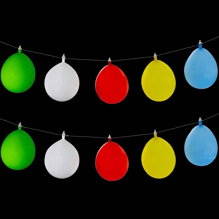 Northlight Seasonal 10ft. LED Inflatable Balloon Patio Light Set