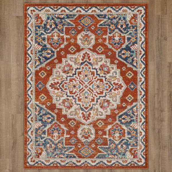 Mohawk Home Laughton Red Accent Rug
